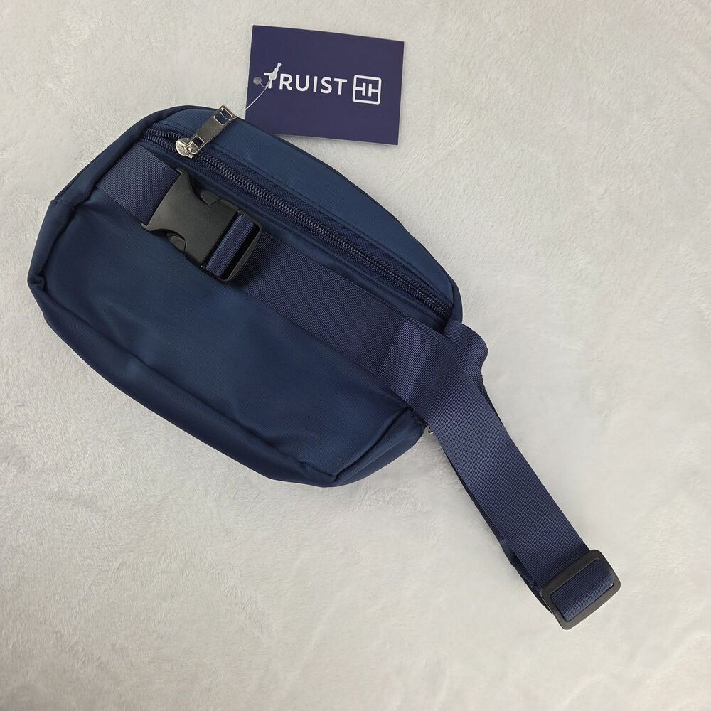 Atlanta Braves Crossbody Belt Bag Fanny Pack Navy 2 Pocket New SGA 6/17/2024 - Picture 8 of 11